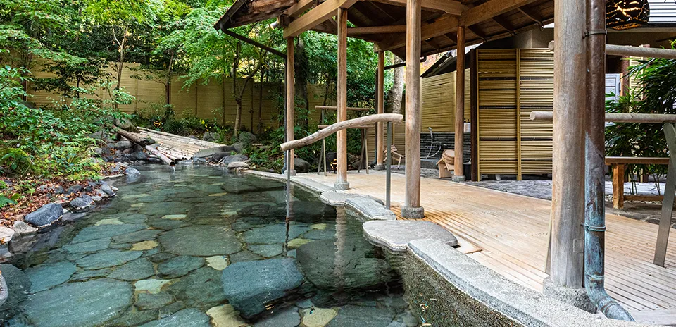 画像:温泉